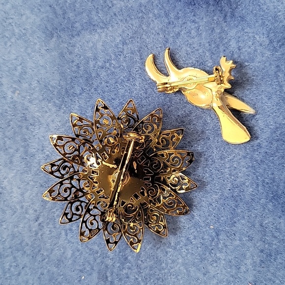 Brooches - Lot of 2 - Picture 2 of 4